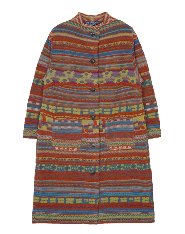 
                  
                    Load image into Gallery viewer, 実りの森ニットコート / BEA01406WA
                  
                