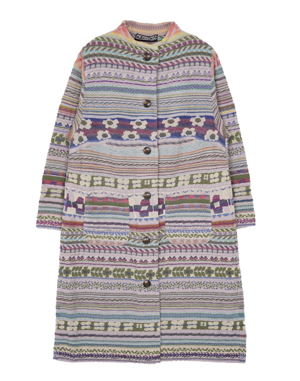 
                  
                    Load image into Gallery viewer, 実りの森ニットコート / BEA01406WA
                  
                