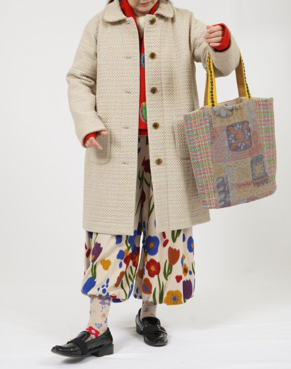 
                  
                    Load image into Gallery viewer, ロービングパッチワークトート / BEF01677WA
                  
                