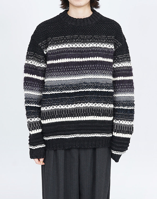 
                  
                    Load image into Gallery viewer, Gradation Crewneck Sweater / BEA25401UA
                  
                