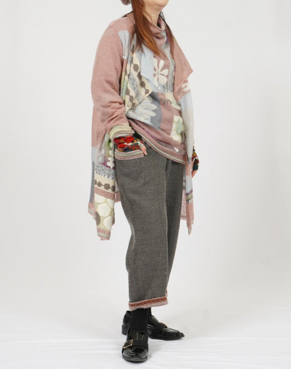 
                  
                    Load image into Gallery viewer, ウールコットンリバーシブルパンツ / BEF01667WA
                  
                