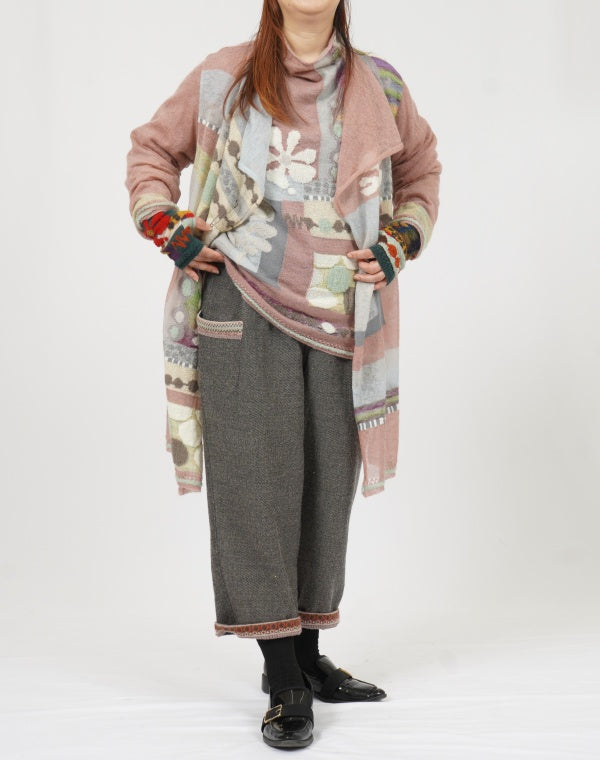 
                  
                    Load image into Gallery viewer, ウールコットンリバーシブルパンツ / BEF01667WA
                  
                