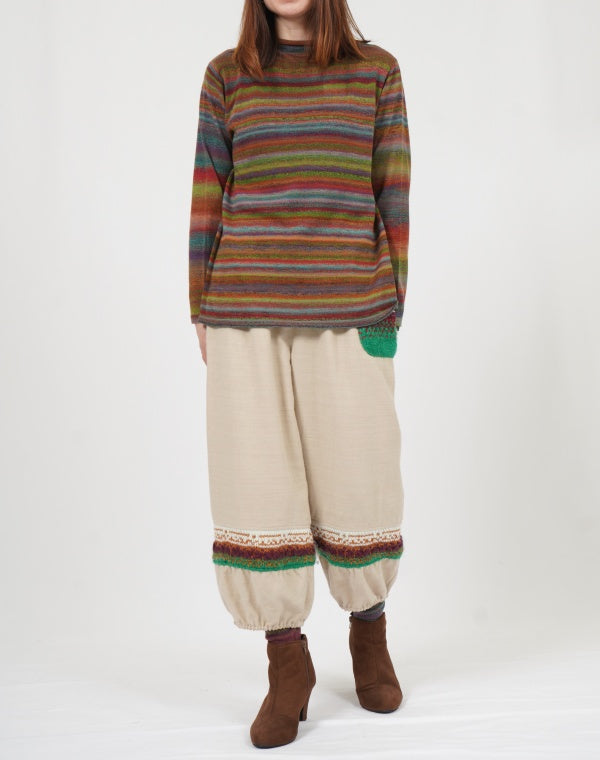 
                  
                    Load image into Gallery viewer, シームレスグラデボトルネックプルオーバー / BEF01652WA
                  
                