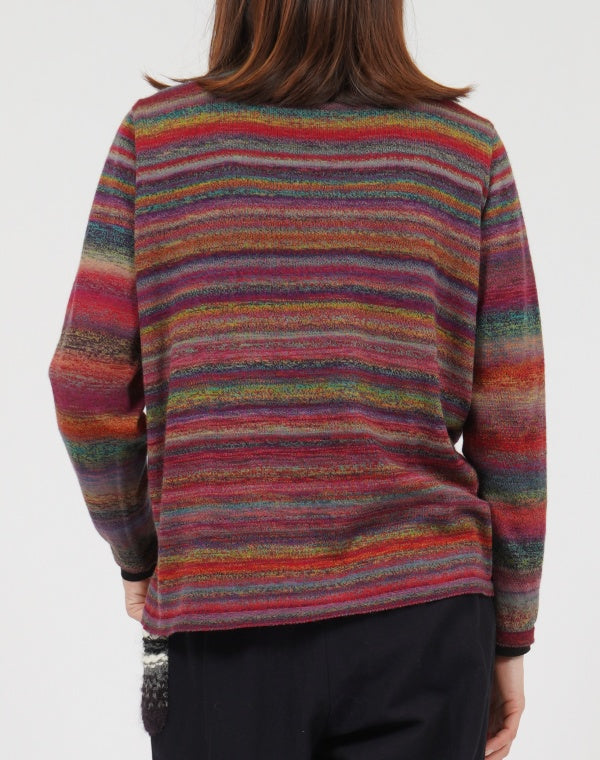 
                  
                    Load image into Gallery viewer, シームレスグラデボトルネックプルオーバー / BEF01652WA
                  
                