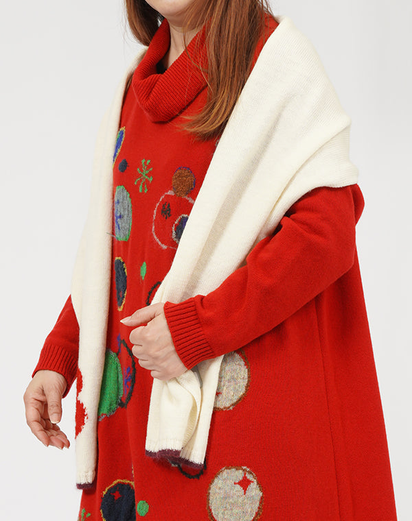 
                  
                    Load image into Gallery viewer, 大胆な花マフラー / BEF01636WA
                  
                