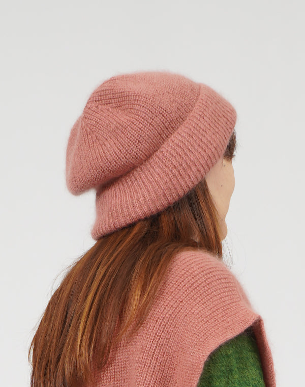 
                  
                    Load image into Gallery viewer, シルクモヘアニット帽 / BEF01659WA
                  
                