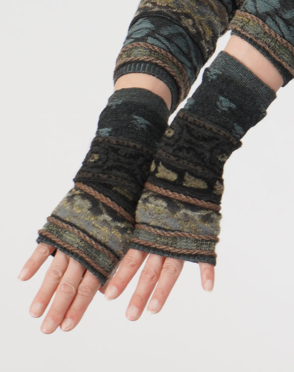 
                  
                    Load image into Gallery viewer, アンティークジャカードアームウォーマー / BEF01610WA
                  
                