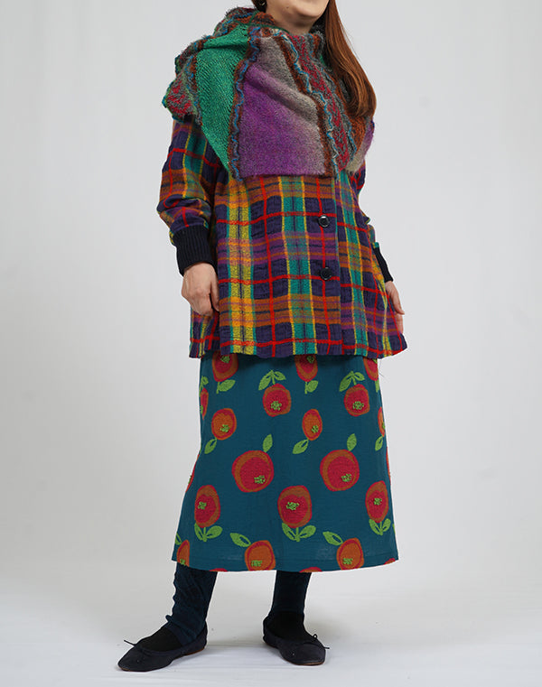 
                  
                    Load image into Gallery viewer, ファンシーボーダー円形ショール / BEA01444WA
                  
                