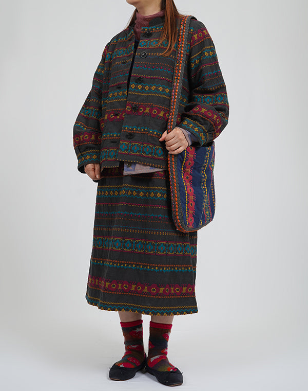 
                  
                    Load image into Gallery viewer, フラワーラインスクエアショルダーバッグ / BEA01469WA
                  
                