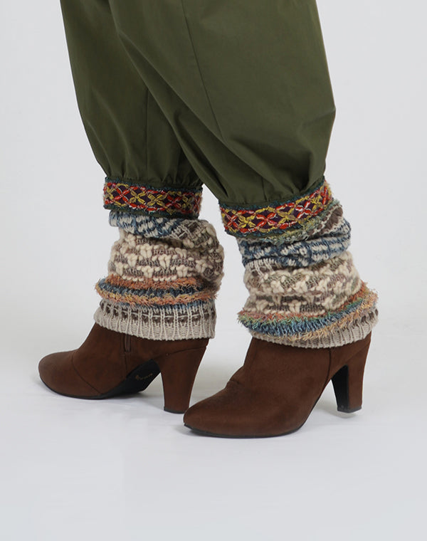 
                  
                    Load image into Gallery viewer, ファンシーMIXレッグウォーマー / BEA01452WA
                  
                