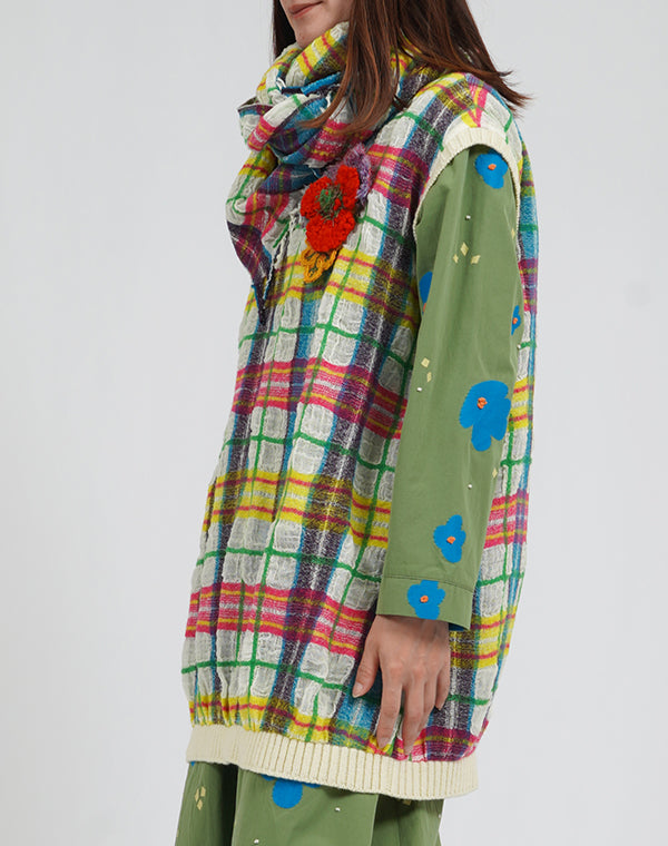 
                  
                    Load image into Gallery viewer, カラフルチェックベスト / BEA01470WA
                  
                