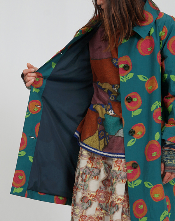 
                  
                    Load image into Gallery viewer, ポッピンローズステンカラーコート / BEA01477WA
                  
                