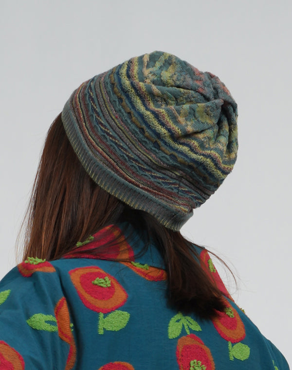 
                  
                    Load image into Gallery viewer, 実りの森スヌード帽子 / BEA01411WA
                  
                