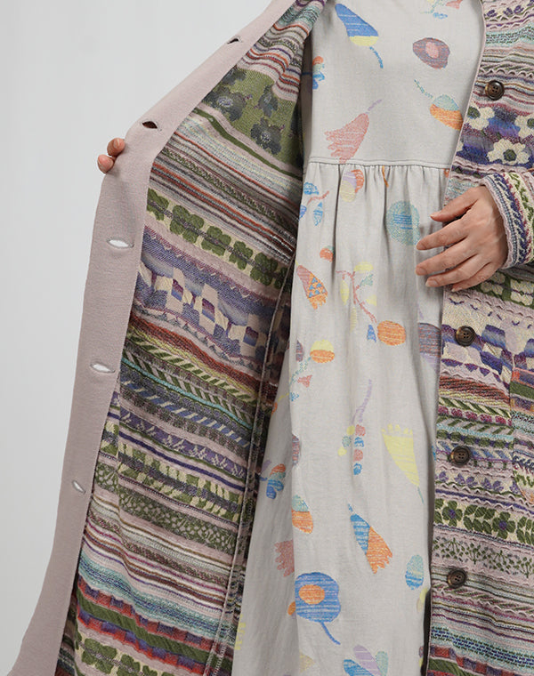 
                  
                    Load image into Gallery viewer, 実りの森ニットコート / BEA01406WA
                  
                