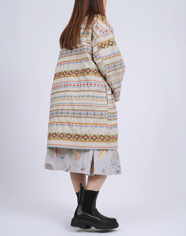 
                  
                    Load image into Gallery viewer, フラワーラインドルマンコート / BEA01467WA
                  
                