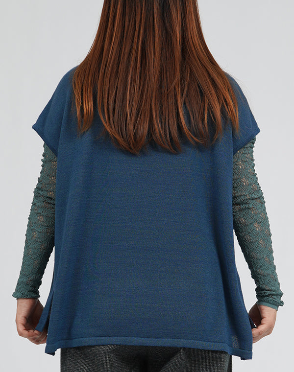 
                  
                    Load image into Gallery viewer, アートフラワーニットベスト / BEA01426WA
                  
                