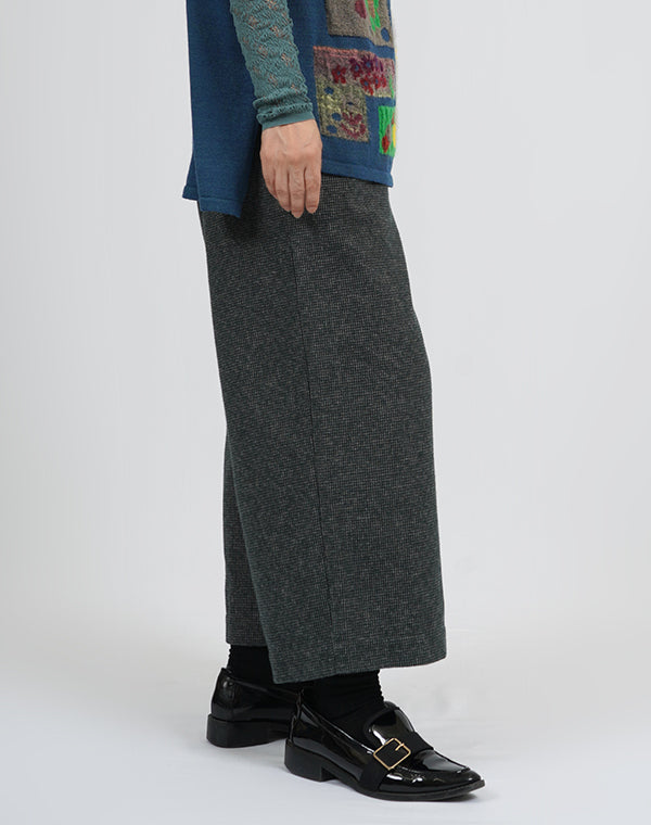 
                  
                    Load image into Gallery viewer, 千鳥チェックワイドパンツ / BEA01510WA
                  
                