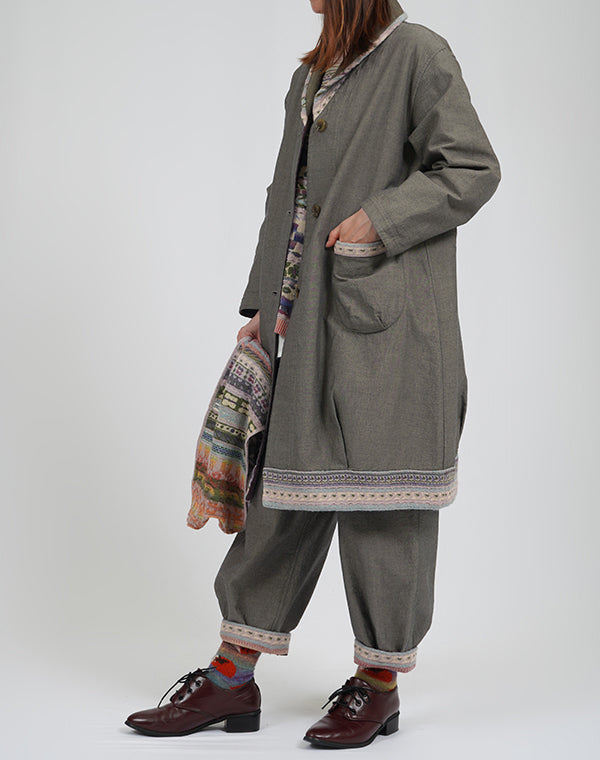 
                  
                    Load image into Gallery viewer, リバーシブルコットンタックコート / BEA01495WA
                  
                