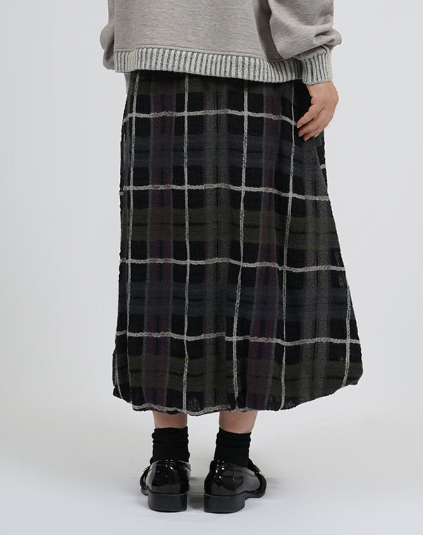 
                  
                    Load image into Gallery viewer, カラフルチェックバルーンスカート / BEA01473WA
                  
                