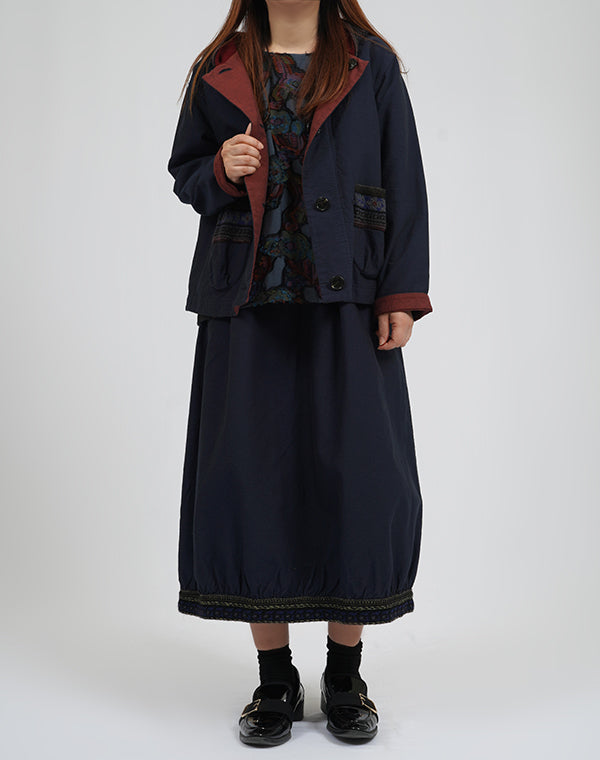 
                  
                    Load image into Gallery viewer, リバーシブルコットンフーディージャケット / BEA01494WA
                  
                