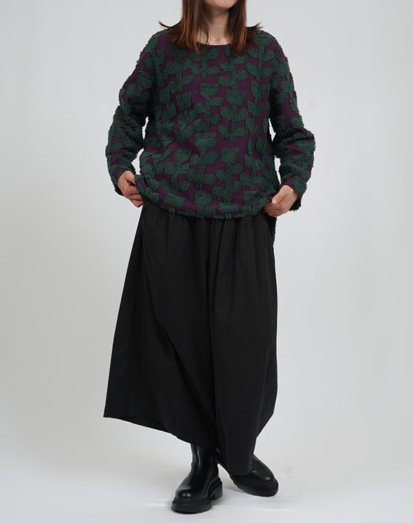 
                  
                    Load image into Gallery viewer, カットフラワージャージープルオーバー / BEA01514WA
                  
                