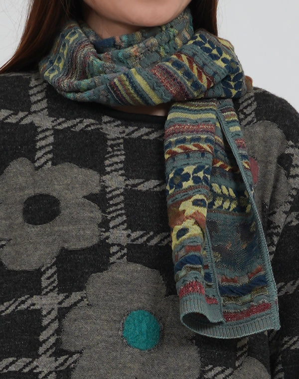 
                  
                    Load image into Gallery viewer, チェックフラワー圧縮ワンピース / BEA01422WA
                  
                