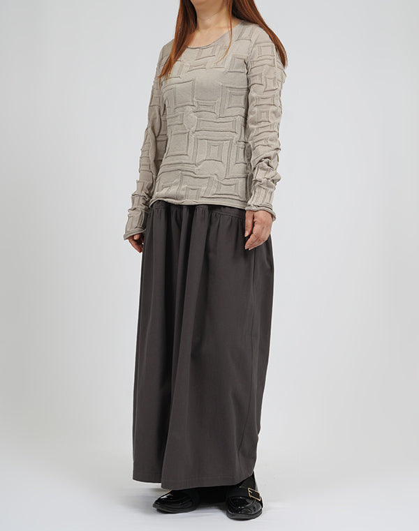 
                  
                    Load image into Gallery viewer, シームレス和紙リンクスプルオーバー / BEA01461WA
                  
                