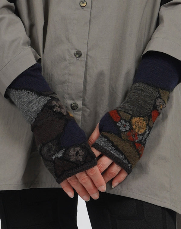 
                  
                    Load image into Gallery viewer, アースインターシャアームウォーマー / BEA01435WA
                  
                