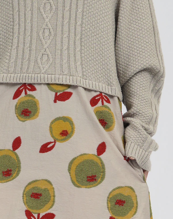 
                  
                    Load image into Gallery viewer, ポッピンローズニット使いワンピース / BEA01475WA
                  
                