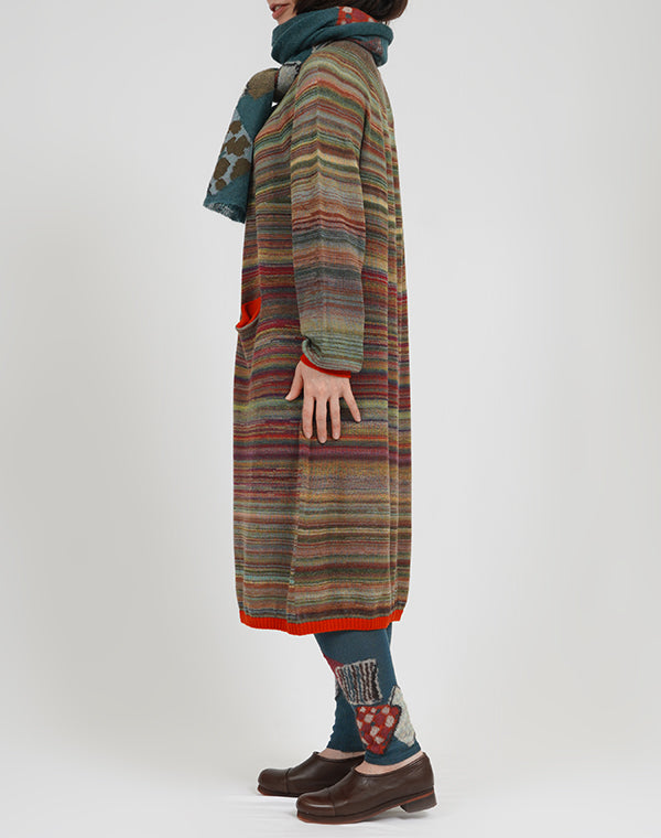 
                  
                    Load image into Gallery viewer, ポケット付きシームレスグラデーションワンピース / BEA07442WA
                  
                