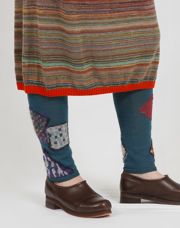 
                  
                    Load image into Gallery viewer, パッチワーク柄レギンス / BEA07415WA
                  
                