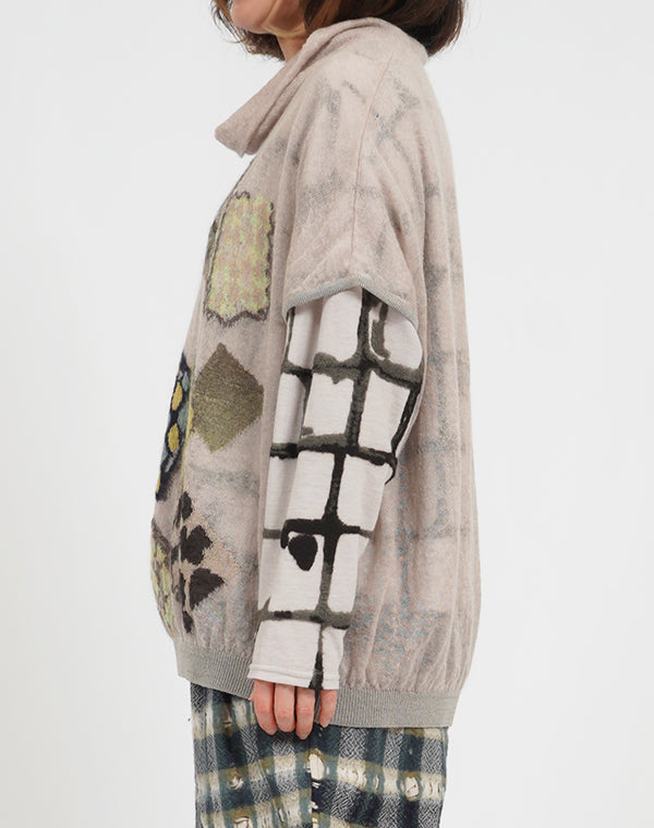 
                  
                    Load image into Gallery viewer, パッチワーク柄ベスト / BEA07413WA
                  
                