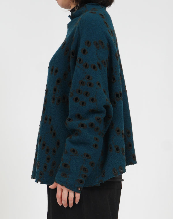 
                  
                    Load image into Gallery viewer, 穴あきジャージーリバーシブルプルオーバー / BEA07477WA
                  
                