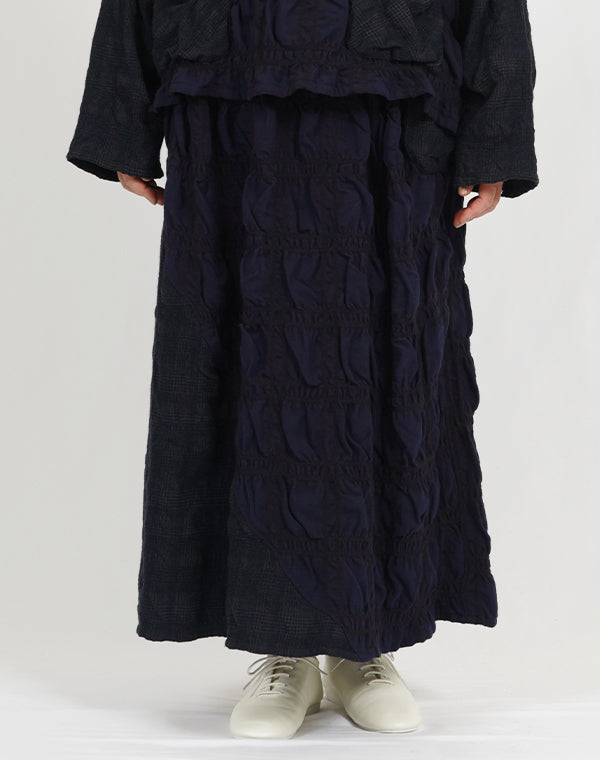 
                  
                    Load image into Gallery viewer, チェックコンビネーションスカート / BEA07468WA
                  
                