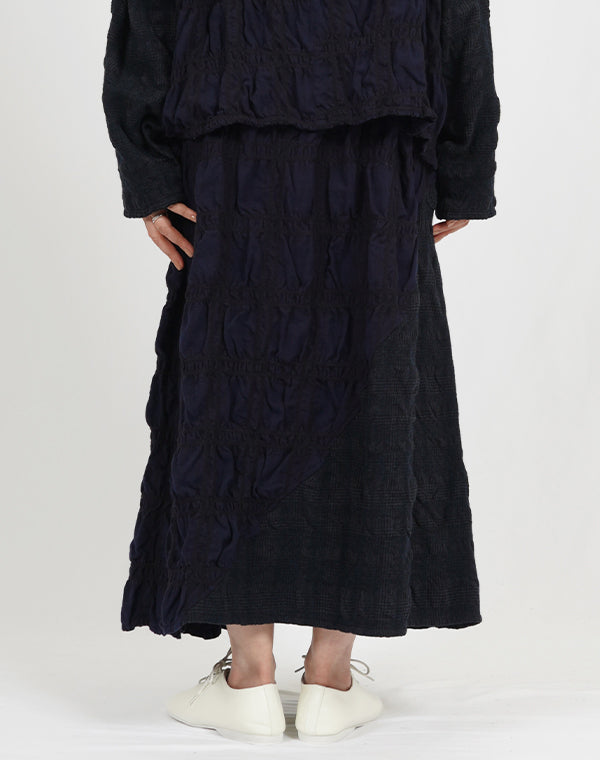 
                  
                    Load image into Gallery viewer, チェックコンビネーションスカート / BEA07468WA
                  
                