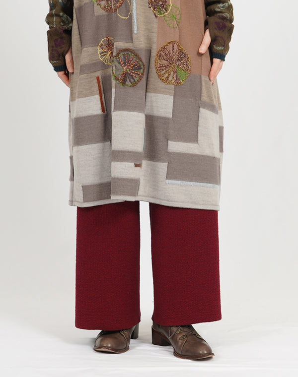 
                  
                    Load image into Gallery viewer, ウールコットンリバーシブルニットパンツ / BEA07436WA
                  
                