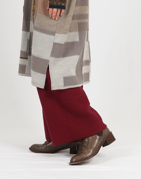 
                  
                    Load image into Gallery viewer, ウールコットンリバーシブルニットパンツ / BEA07436WA
                  
                