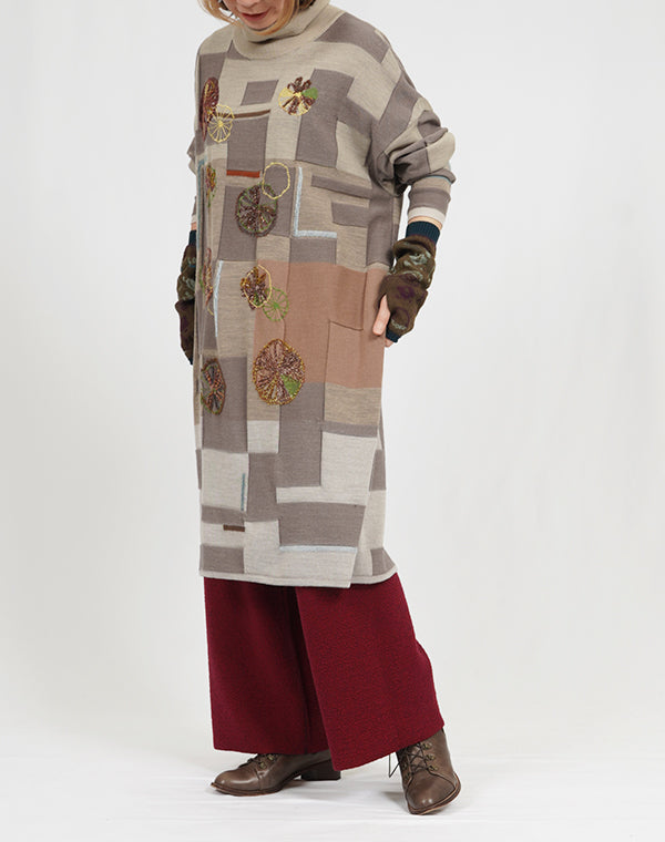 
                  
                    Load image into Gallery viewer, ウールコットンリバーシブルニットパンツ / BEA07436WA
                  
                