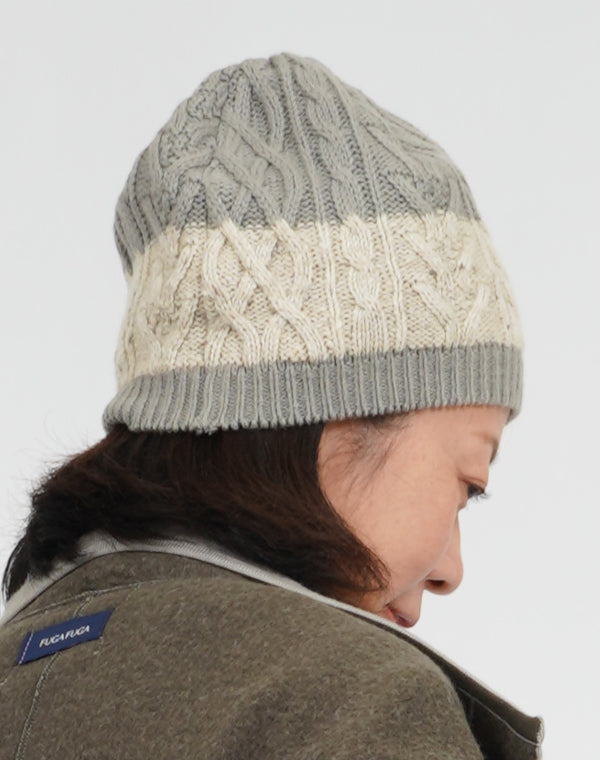 
                  
                    Load image into Gallery viewer, モザイク柄ニット帽 / BEA07424WA
                  
                