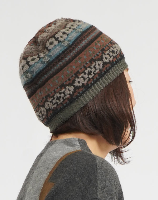 
                  
                    Load image into Gallery viewer, MIX ジャカードリバーシブルニット帽 / BEF07609WA
                  
                