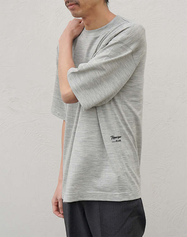 
                  
                    Load image into Gallery viewer, 【T SPEC GEAR × ＿＆LAINE】WoolJersey T-Shirt / BCA23001LT
                  
                