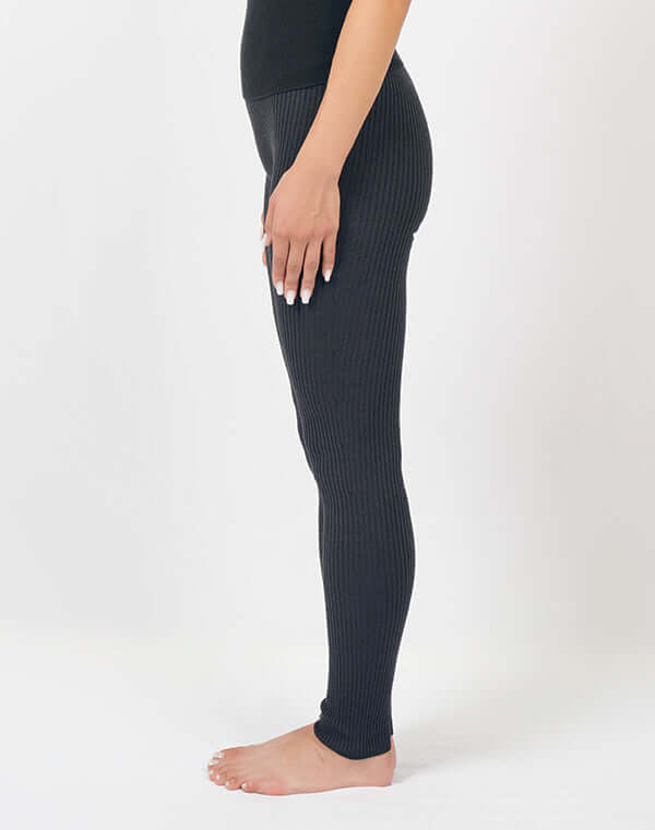 
                  
                    Load image into Gallery viewer, mayuhada rib leggings / BEH24103LH
                  
                