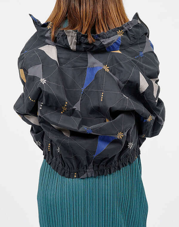 
                  
                    Load image into Gallery viewer, ハイカウントタイル柄ブルゾン / BEH01080WA
                  
                