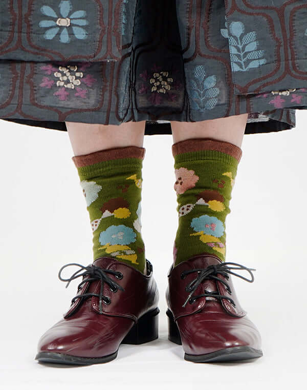 
                  
                    Load image into Gallery viewer, お菓子グラデーションソックス / BEH01124WA
                  
                