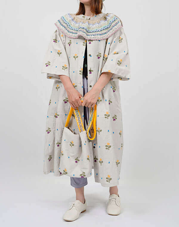 
                  
                    Load image into Gallery viewer, リズムフラワーバケツバッグ / BEH01078WA
                  
                