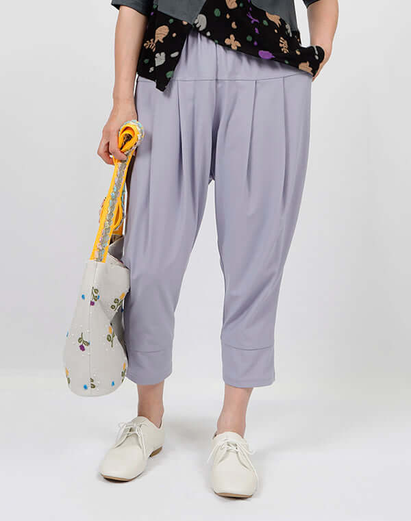 ストレッチジャージータックギャザーパンツ / BEH01112WA