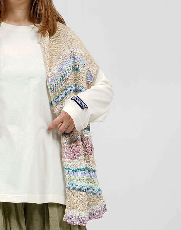 
                  
                    Load image into Gallery viewer, ウェーブレースニットベスト / BEH01040WA
                  
                