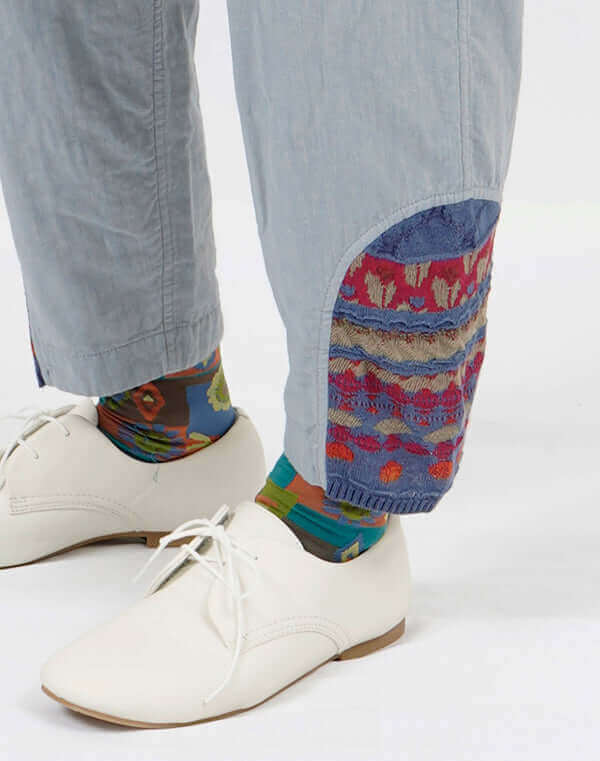 
                  
                    Load image into Gallery viewer, 綿麻リバーシブルテーパードパンツ / BEH01057WA
                  
                