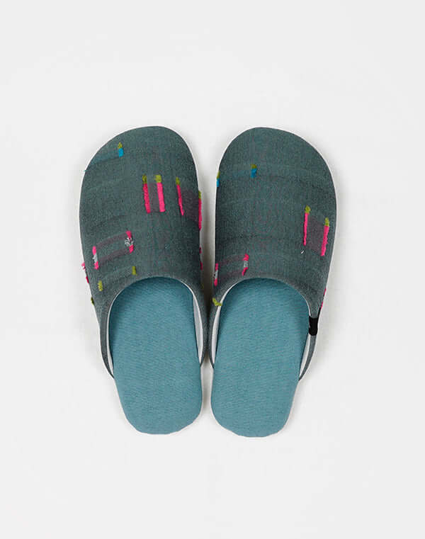 
                  
                    Load image into Gallery viewer, 【再入荷】《ABE HOME SHOES×GEA》綿麻Comfity オリジナルスリッパ - ドビー/ 903483253005
                  
                