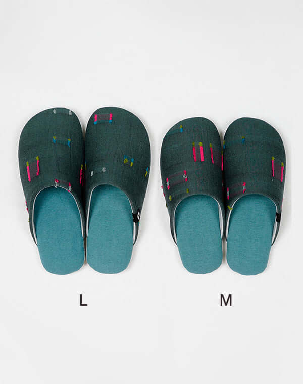 
                  
                    Load image into Gallery viewer, 【再入荷】《ABE HOME SHOES×GEA》綿麻Comfity オリジナルスリッパ - ドビー/ 903483253005
                  
                